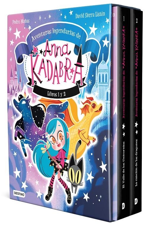 ANNA KADABRA (ESTUCHE AVENTURAS LEGENDARIAS 1 Y 2) [CARTONE] | MAÑAS, PEDRO / SIERRA LISTON, DAVID | Akira Comics  - libreria donde comprar comics, juegos y libros online