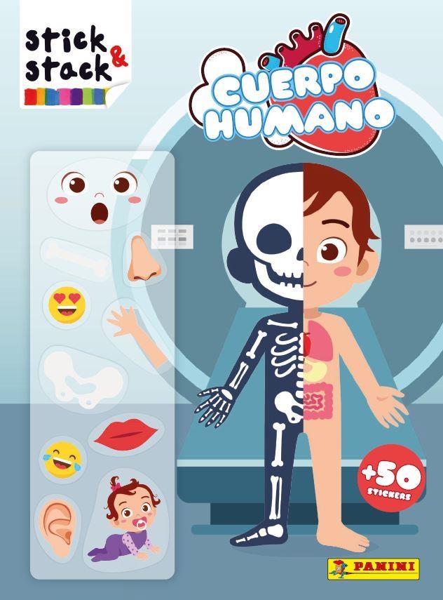 STICK & STACK: CUERPO HUMANO [RUSTICA] | Akira Comics  - libreria donde comprar comics, juegos y libros online