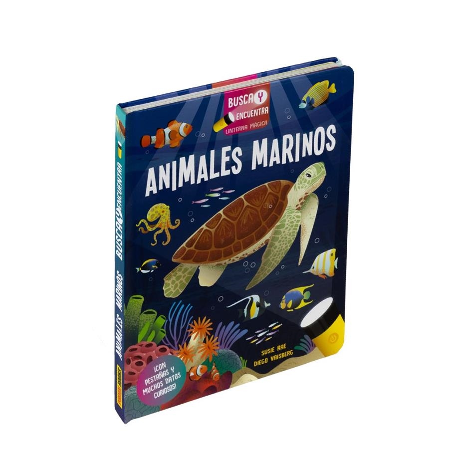 LINTERNA MAGICA: ANIMALES MARINOS (BUSCA Y ENCUENTRA) [CARTONE] | Akira Comics  - libreria donde comprar comics, juegos y libros online