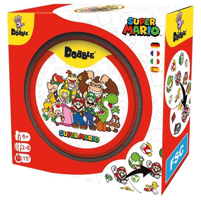 DOBBLE SUPER MARIO [JUEGO] | Akira Comics  - libreria donde comprar comics, juegos y libros online