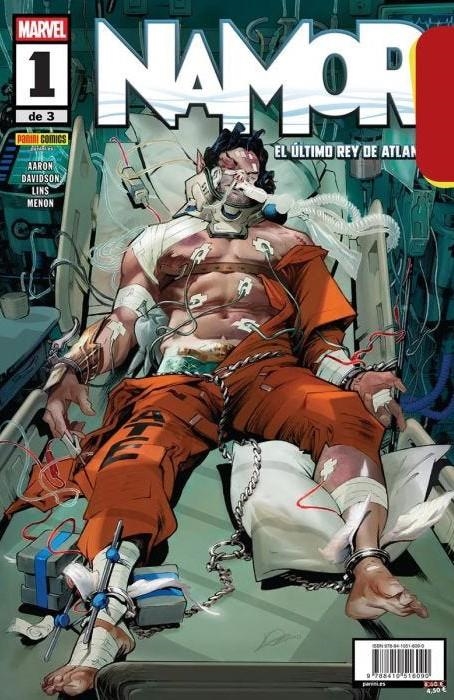 NAMOR: EL ULTIMO REY DE ATLANTIS Nº01 (1 DE 3) [RUSTICA] | Akira Comics  - libreria donde comprar comics, juegos y libros online