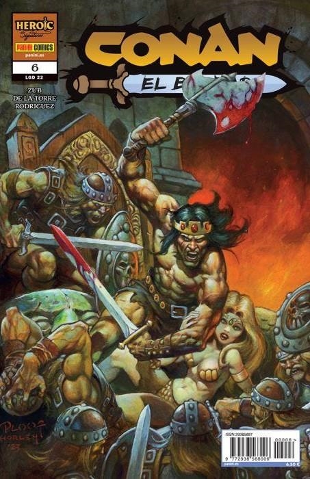 CONAN EL BARBARO Nº22 / Nº06 [GRAPA] | Akira Comics  - libreria donde comprar comics, juegos y libros online