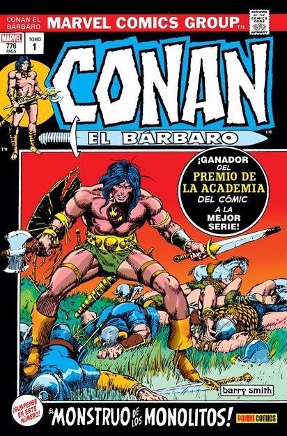 MARVEL GOLD: CONAN EL BARBARO VOL.01 (LA ETAPA MARVEL ORIGINAL) PORTADA VARIANTE [CARTONE] | Akira Comics  - libreria donde comprar comics, juegos y libros online