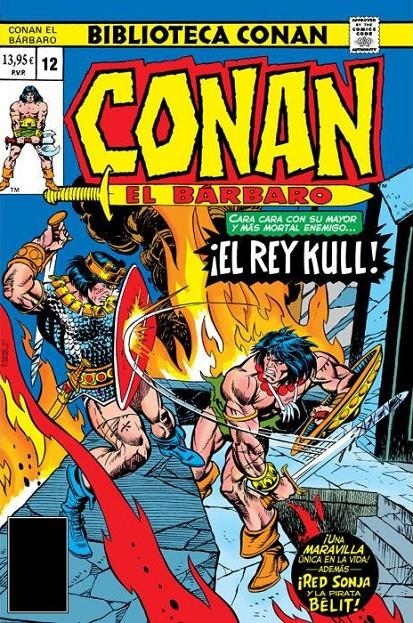 BIBLIOTECA MARVEL: CONAN EL BARBARO Nº12 (1976-77 / 65-68 USA) [RUSTICA] | Akira Comics  - libreria donde comprar comics, juegos y libros online