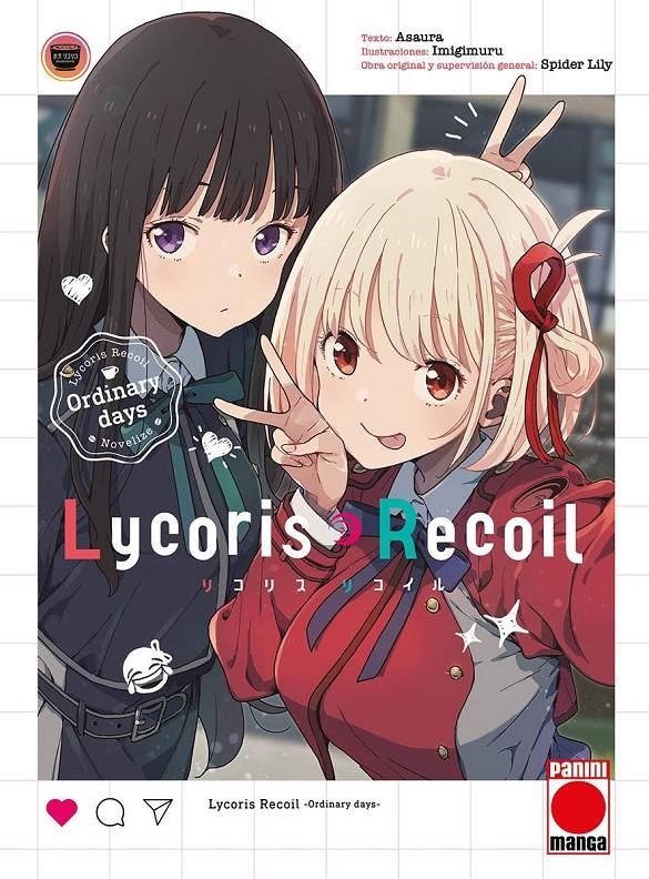 LYCORIS RECOIL:  ORDINARY DAYS (NOVELA) [RUSTICA] | Akira Comics  - libreria donde comprar comics, juegos y libros online