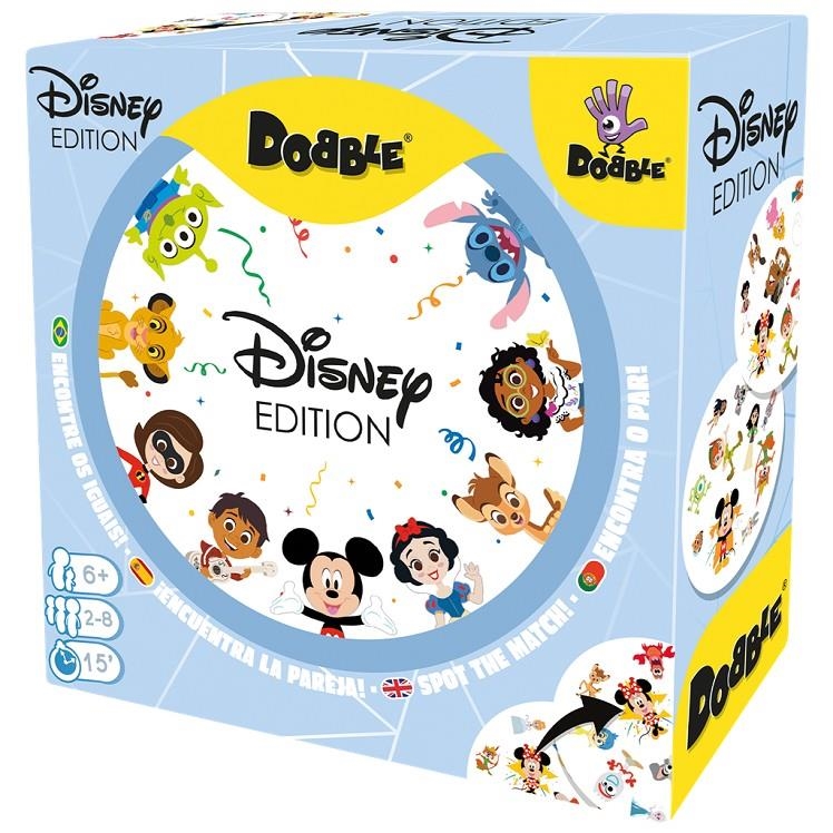 DOBBLE: DISNEY EDITION [JUEGO] | Akira Comics  - libreria donde comprar comics, juegos y libros online