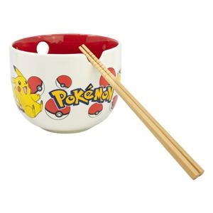 POKEMON: BOL PARA RAMEN CON PALILLOS FACE [CAJA] | Akira Comics  - libreria donde comprar comics, juegos y libros online