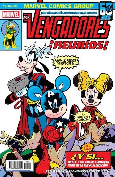 ASOMBROSO SPIDERMAN Nº35 / Nº244 (ESPECIAL DISNEY WHAT IF VENGADORES 151) [GRAPA] | Akira Comics  - libreria donde comprar comics, juegos y libros online