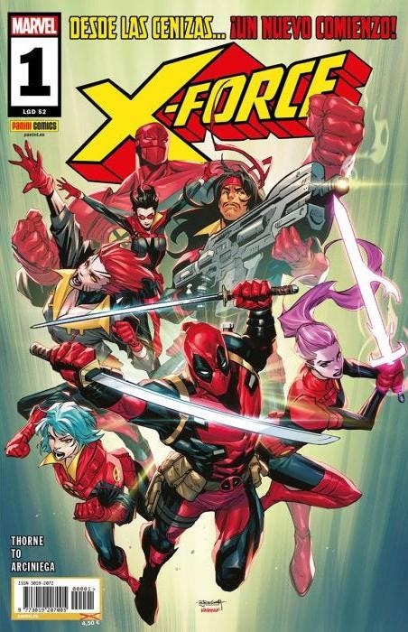 X-FORCE Nº52 / Nº01 [RUSTICA] | Akira Comics  - libreria donde comprar comics, juegos y libros online