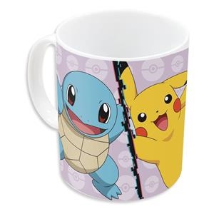 POKEMON: TAZA CHARMANDER, BULBASAUR, SQUIRTLE, PIKACHU 320 ML (CERAMICA) [CAJA] | Akira Comics  - libreria donde comprar comics, juegos y libros online