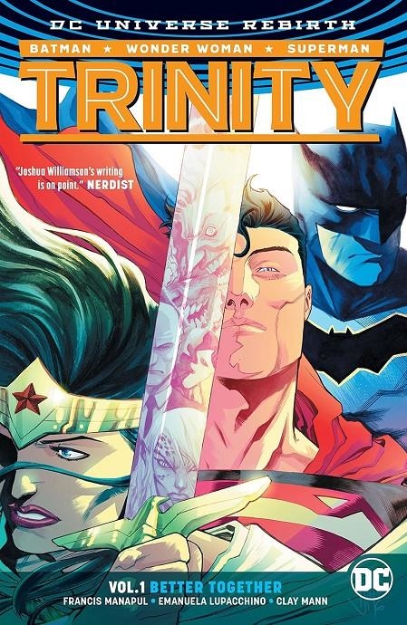 TRINITY VOL.1: BETTER TOGETHER (EN INGLES) [CARTONE] | Akira Comics  - libreria donde comprar comics, juegos y libros online