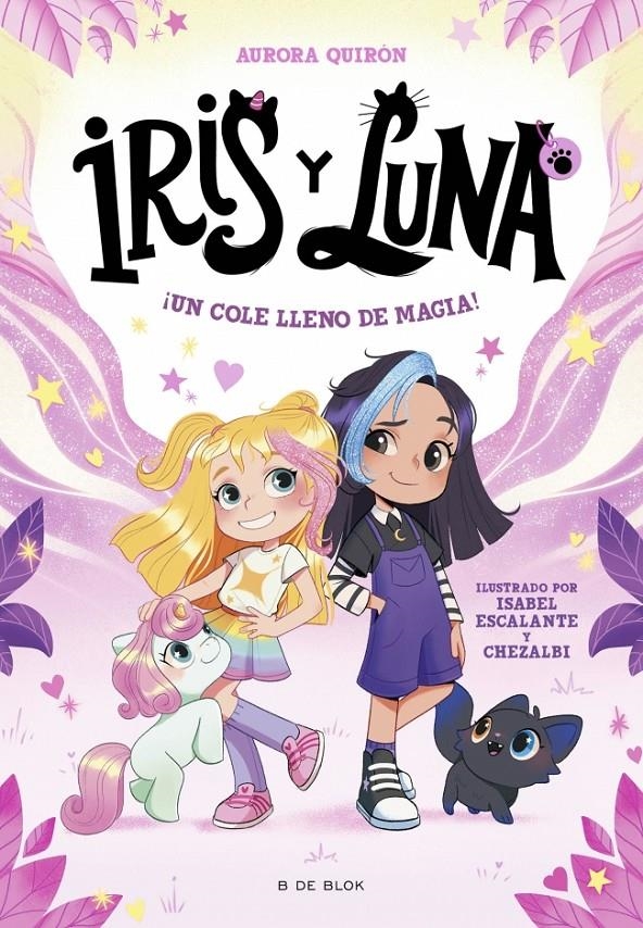 IRIS Y LUNA Nº01: ¡UN COLE LLENO DE MAGIA! [RUSTICA] | QUIRON, AURORA / ESCALANTE, ISABEL  | Akira Comics  - libreria donde comprar comics, juegos y libros online