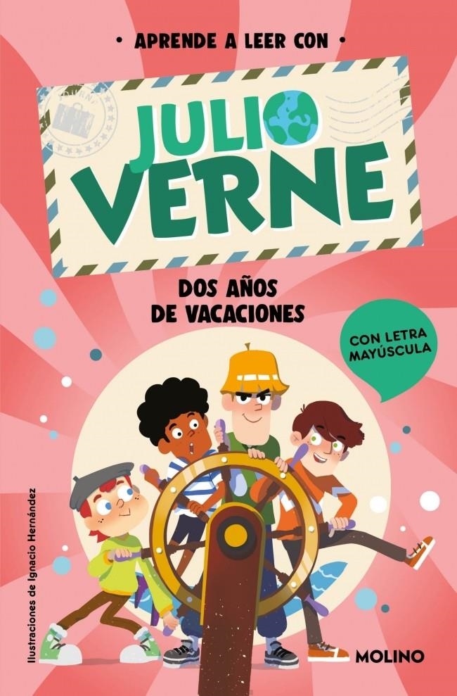 APRENDE A LEER CON JULIO VERNE: DOS AÑOS DE VACACIONES [RUSTICA] | VERNE, JULIO / GREEN, SHIA | Akira Comics  - libreria donde comprar comics, juegos y libros online