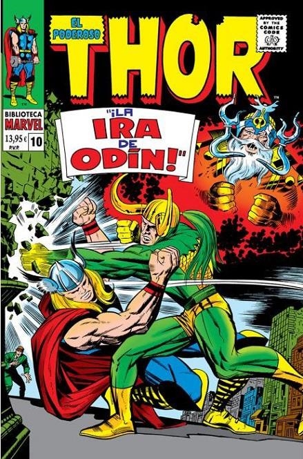 BIBLIOTECA MARVEL: EL PODEROSO THOR Nº10 (1967-1968 / 142-148 USA) [RUSTICA] | LEE, STAN / KIRBY, JACK | Akira Comics  - libreria donde comprar comics, juegos y libros online