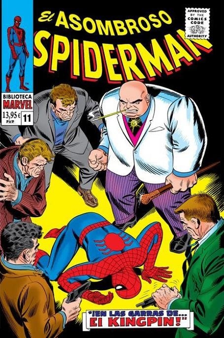 BIBLIOTECA MARVEL: ASOMBROSO SPIDERMAN Nº11 (1967 / 51-54 USA) [RUSTICA] | LEE, STAN / ROMITA SR., JOHN | Akira Comics  - libreria donde comprar comics, juegos y libros online