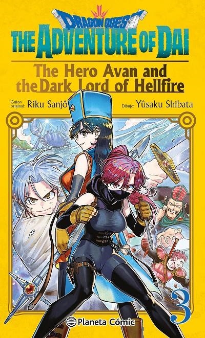 DRAGON QUEST ADVENTURE OF DAI: THE HERO AVAN AND THE DARK LORD OF HELLFIRE Nº03 [RUSTICA] | SANJO, RIKU / SHIBATA, YUSAKU | Akira Comics  - libreria donde comprar comics, juegos y libros online