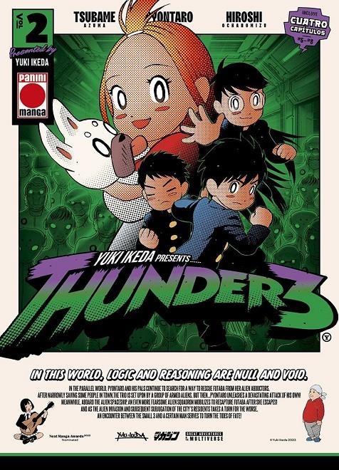 THUNDER 3 Nº02 [RUSTICA] | IKEDA, YUKI | Akira Comics  - libreria donde comprar comics, juegos y libros online