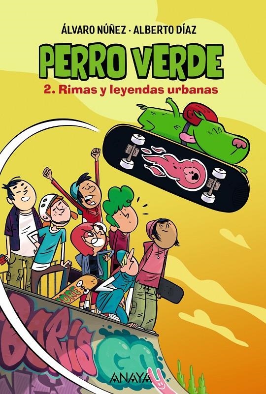 PERRO VERDE Nº02: RIMAS Y LEYENDAS URBANAS [RUSTICA] | DIAZ, ALBERTO / NUÑEZ, ALVARO | Akira Comics  - libreria donde comprar comics, juegos y libros online