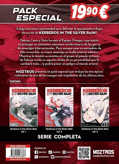 KERBEROS IN THE SILVER RAIN (PACK 3 TOMOS)[RUSTICA] | LIRA AIKAWA /  BERRY STAR | Akira Comics  - libreria donde comprar comics, juegos y libros online