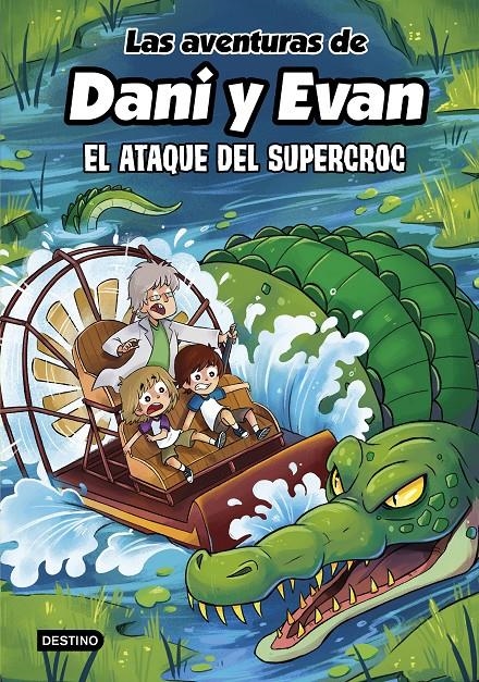 AVENTURAS DE DANI Y EVAN, LAS Nº11: EL ATAQUE DEL SUPERCROC [CARTONE] | Akira Comics  - libreria donde comprar comics, juegos y libros online