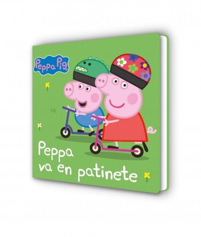 PEPPA PIG: PEPPA VA EN PATINETE [CARTONE] | Akira Comics  - libreria donde comprar comics, juegos y libros online