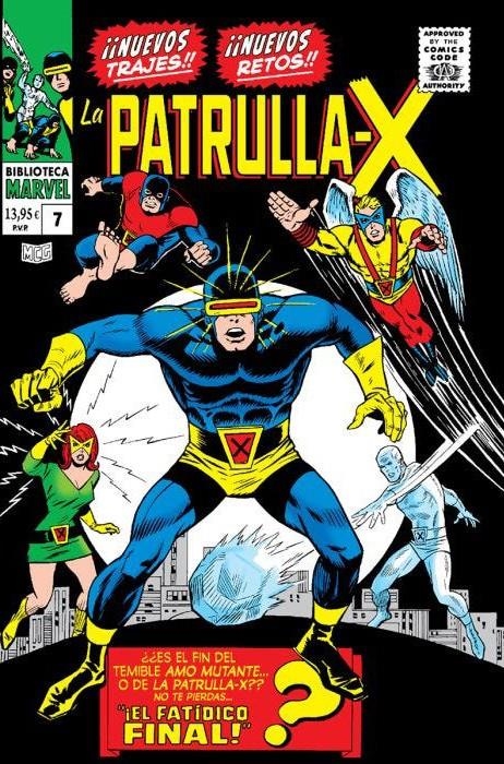 BIBLIOTECA MARVEL: LA PATRULLA X VOL.07 (1967-68 / 36-40 USA) [RUSTICA] | Akira Comics  - libreria donde comprar comics, juegos y libros online