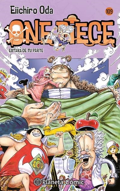 ONE PIECE Nº109: ESTARA DE TU PARTE [RUSTICA] | ODA, EIICHIRO | Akira Comics  - libreria donde comprar comics, juegos y libros online