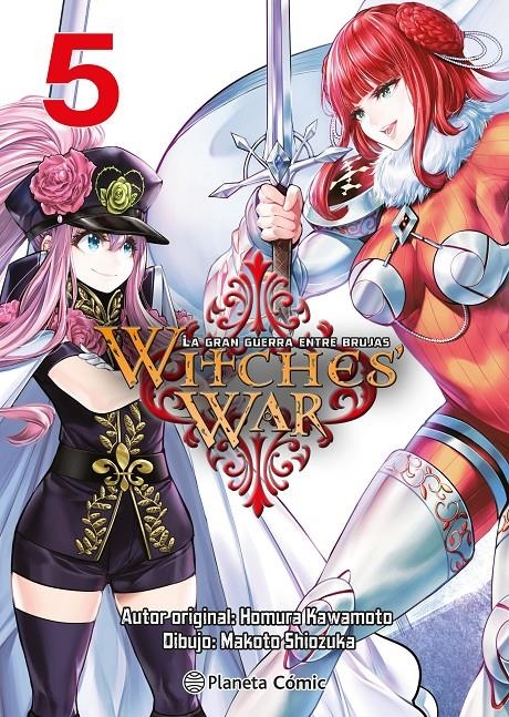 WITCHES WAR: LA GRAN GUERRA ENTRE BRUJAS Nº05 [RUSTICA] | KAWAMOTO, HOMURA / SHIOZUKA, MAKOTO | Akira Comics  - libreria donde comprar comics, juegos y libros online