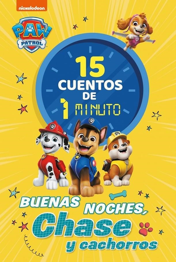 PAW PATROL PATRULLA CANINA: BUENAS NOCHES CHASE Y CACHORROS [CARTONE] | Akira Comics  - libreria donde comprar comics, juegos y libros online