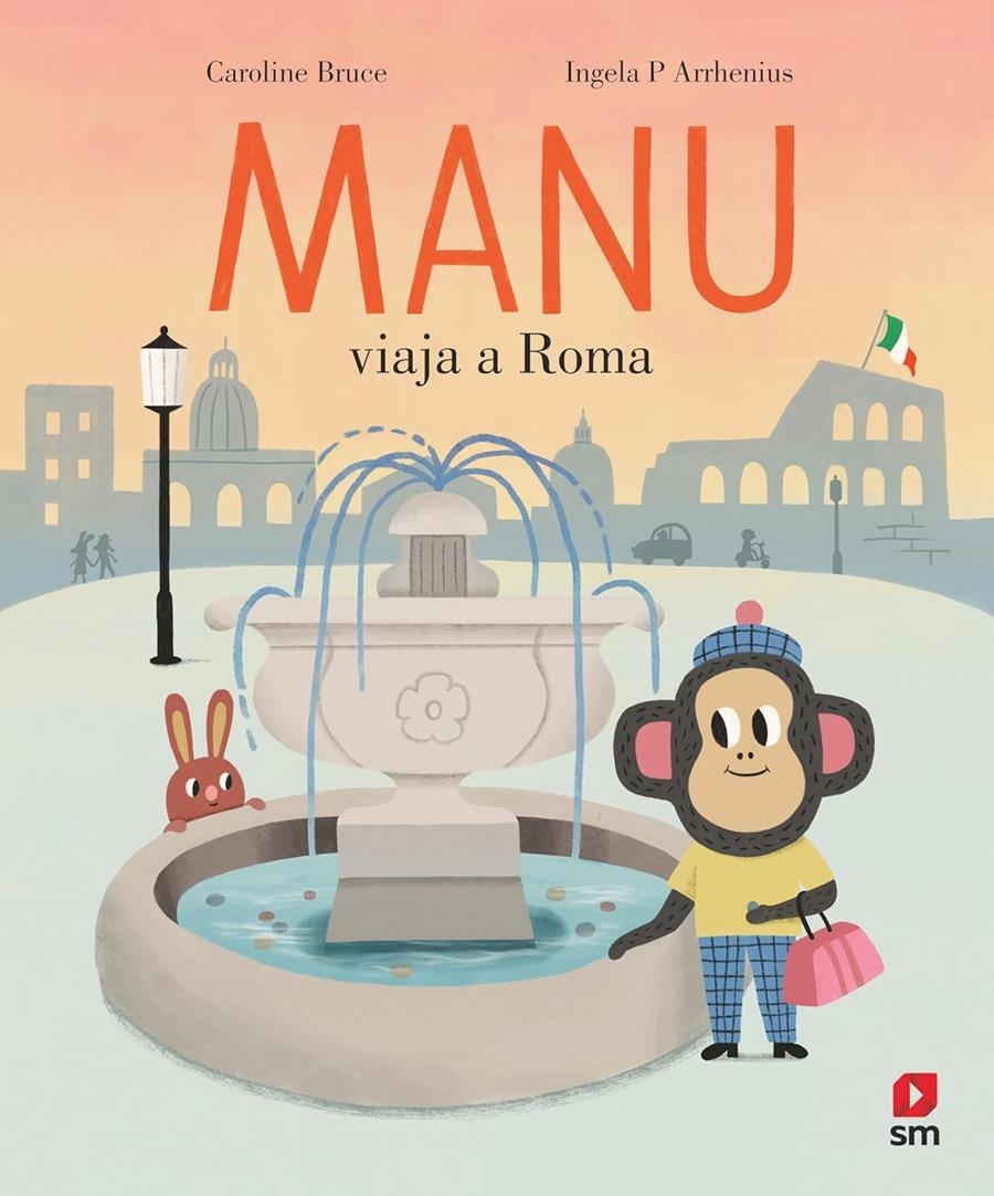 MANU VIAJA A ROMA [CARTONE] | BRUCE, CAROLINE / ARRHENIUS, INGELA P. | Akira Comics  - libreria donde comprar comics, juegos y libros online