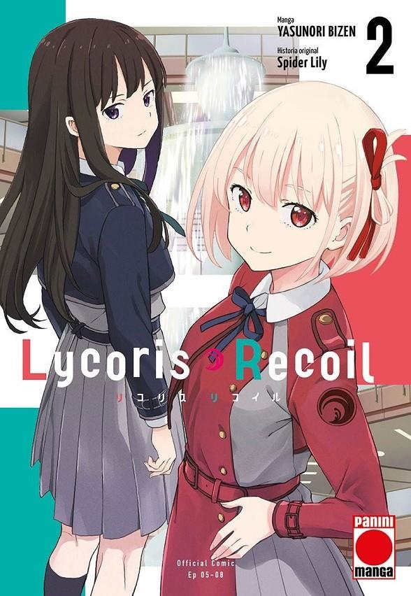 LYCORIS RECOIL Nº02 [RUSTICA] | LILY, SPIDER / BIZEN, YASUNORI | Akira Comics  - libreria donde comprar comics, juegos y libros online