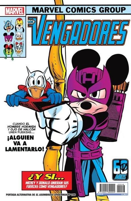 ASOMBROSO SPIDERMAN ESPECIAL Nº246 (ESPECIAL DISNEY WHAT IF VENGADORES 223) [GRAPA] | Akira Comics  - libreria donde comprar comics, juegos y libros online