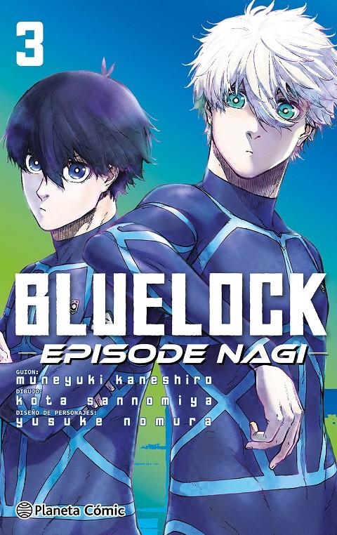 BLUE LOCK: EPISODE NAGI Nº03 [RUSTICA] | KANESHIRO, MUNEYUKI | Akira Comics  - libreria donde comprar comics, juegos y libros online