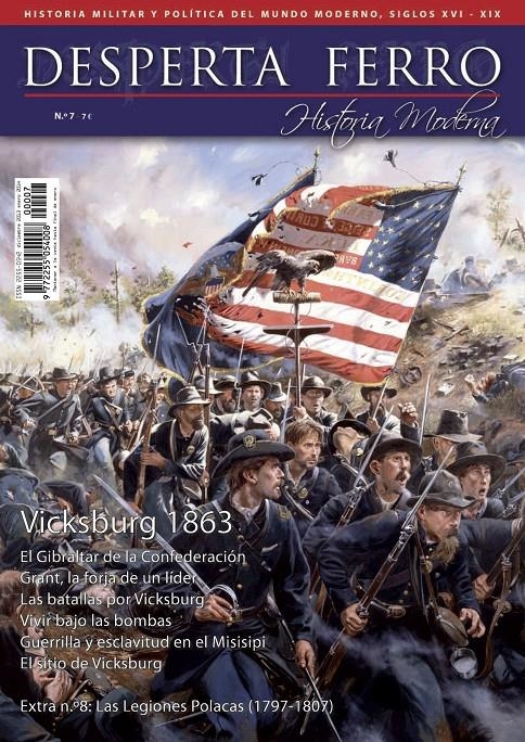 DESPERTA FERRO HISTORIA MODERNA Nº07: VICKSBURG 1863 (REVISTA) | Akira Comics  - libreria donde comprar comics, juegos y libros online