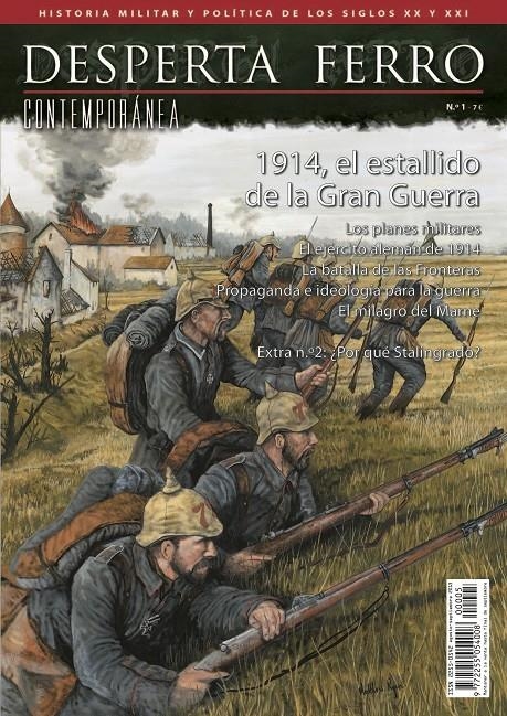 DESPERTA FERRO CONTEMPORANEA Nº01: 1914, EL ESTALLIDO DE LA GRAN GUERRA (REVISTA) | Akira Comics  - libreria donde comprar comics, juegos y libros online