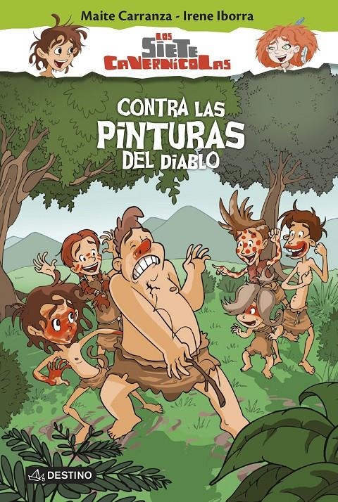 SIETE CAVERNICOLAS, LOS Nº2: CONTRA LAS PINTURAS DEL DIABLO [RUSTICA] | CARRANZA, MAITE / IBORRA, IRENE | Akira Comics  - libreria donde comprar comics, juegos y libros online