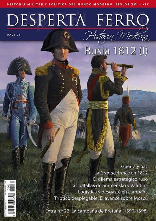 DESPERTA FERRO HISTORIA MODERNA Nº21: RUSIA 1812 (I) (REVISTA) | Akira Comics  - libreria donde comprar comics, juegos y libros online