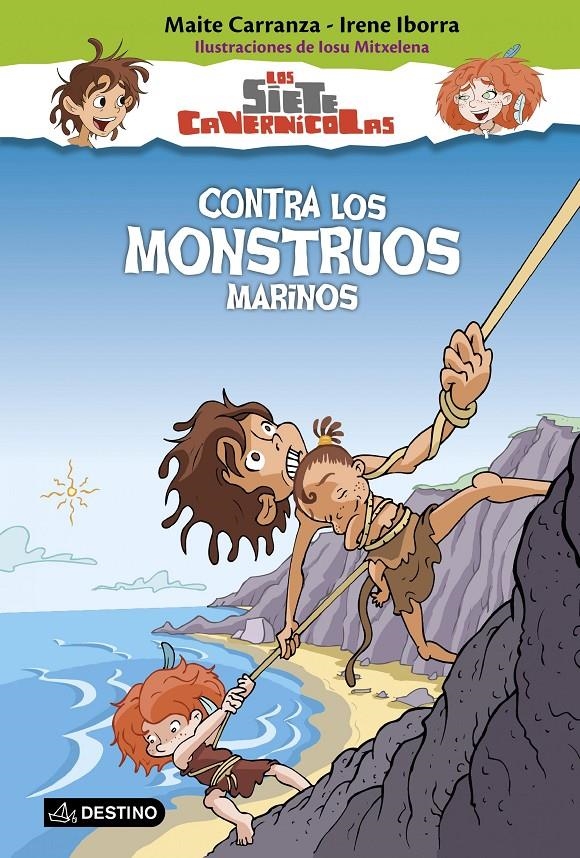 SIETE CAVERNICOLAS, LOS Nº4: CONTRA LOS MONSTRUOS MARINOS [RUSTICA] | CARRANZA, MAITE / IBORRA, IRENE | Akira Comics  - libreria donde comprar comics, juegos y libros online