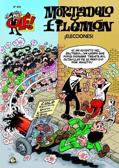 OLE MORTADELO Nº203: ELECCIONES [RUSTICA] | IBAÑEZ, FRANCISCO | Akira Comics  - libreria donde comprar comics, juegos y libros online