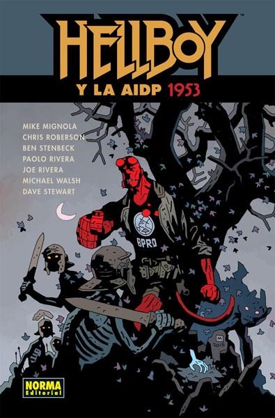 HELLBOY TOMO Nº20: HELLBOY Y LA AIDP 1953 [CARTONE] | MIGNOLA / ROBERSON / STENBECK | Akira Comics  - libreria donde comprar comics, juegos y libros online