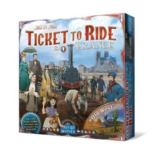 AVENTUREROS AL TREN: FRANCIA + OLD WEST (TICKET TO RIDE) [EXPANSION] | Akira Comics  - libreria donde comprar comics, juegos y libros online