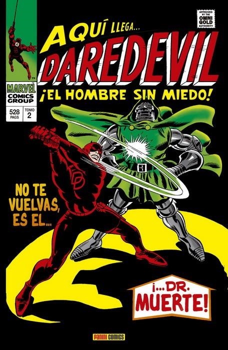 DAREDEVIL VOLUMEN 2: ¡LA PRISION VIVIENTE! (28-47 USA) MARVEL GOLD [CARTONE] | LEE / KIRBY / COLAN | Akira Comics  - libreria donde comprar comics, juegos y libros online