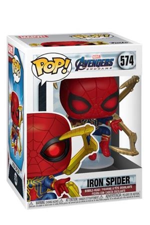 POP! MARVEL VENGADORES ENDGAME Nº574: IRON SPIDER CON GUANTELETE (FIGURA DE VINILO) [CAJA] | Akira Comics  - libreria donde comprar comics, juegos y libros online