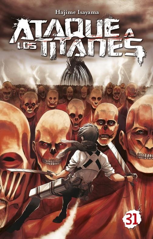 ATAQUE A LOS TITANES Nº31 [RUSTICA] | ISAYAMA, HAJIME | Akira Comics  - libreria donde comprar comics, juegos y libros online