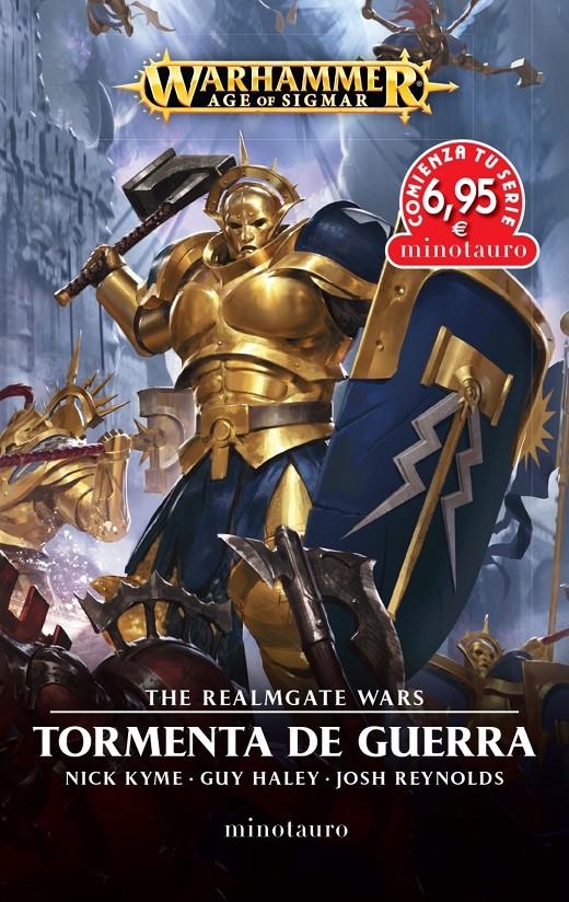 WARHAMMER AGE OF SIGMAR Nº1: TORMENTA DE GUERRA [RUSTICA] | HALEY, GUY / KYME, NICK  | Akira Comics  - libreria donde comprar comics, juegos y libros online