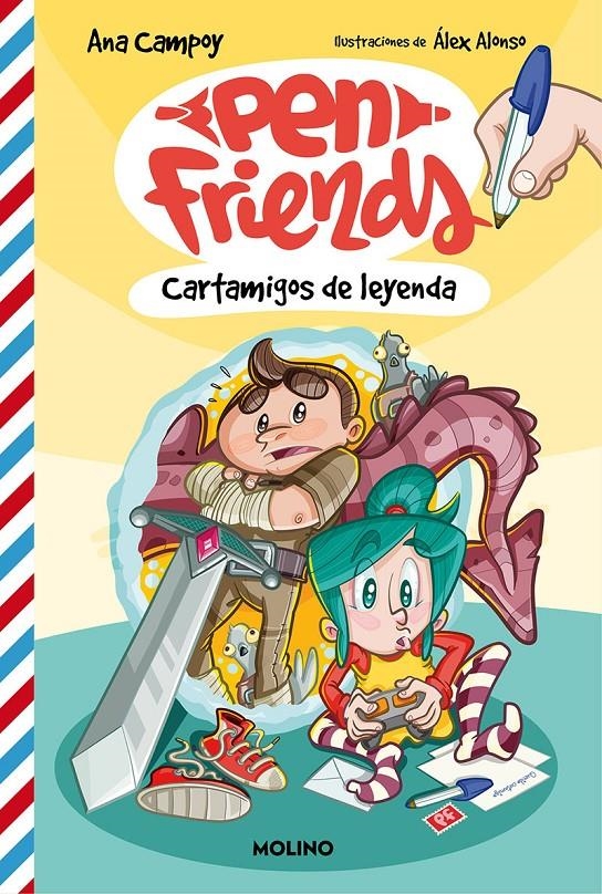 PEN FRIENDS Nº1: CARTAMIGOS DE LEYENDA [CARTONE] | CAMPOY, ANA | Akira Comics  - libreria donde comprar comics, juegos y libros online