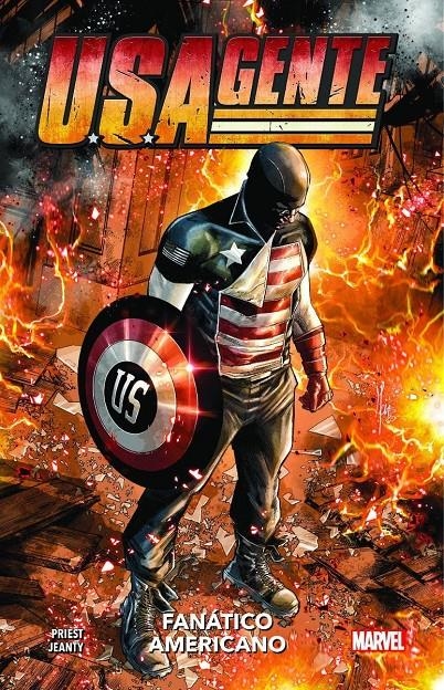 U.S. AGENTE: FANATICO AMERICANO (COLECCION 100% MARVEL) [RUSTICA] | JEANTY, GEORGES / PRIEST,CHRISTOPHER | Akira Comics  - libreria donde comprar comics, juegos y libros online