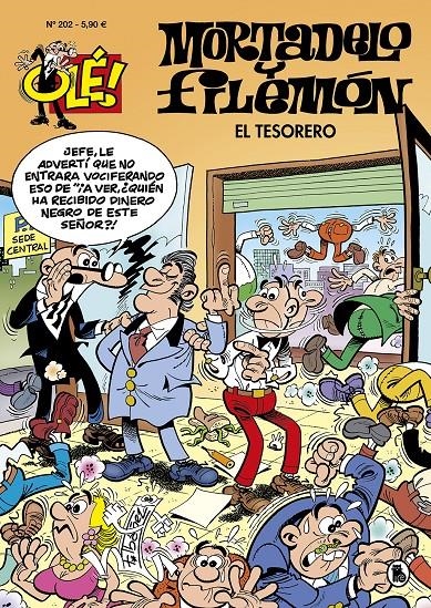 OLE MORTADELO Nº202: EL TESORERO [RUSTICA] | IBAÑEZ, FRANCISCO | Akira Comics  - libreria donde comprar comics, juegos y libros online