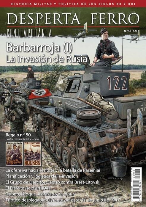 DESPERTA FERRO CONTEMPORANEA Nº50: BARBARROJA (I) LA INVASION DE RUSIA (REVISTA) | Akira Comics  - libreria donde comprar comics, juegos y libros online