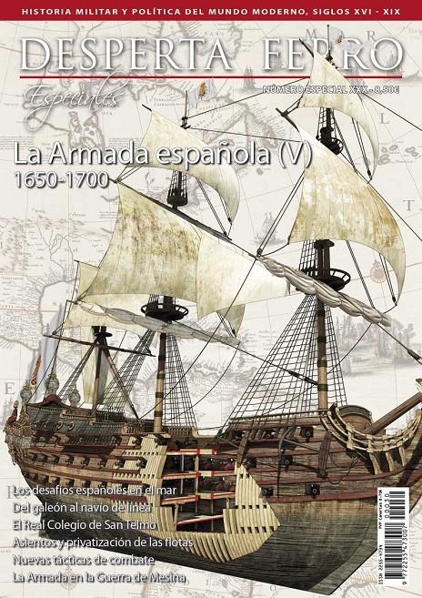 DESPERTA FERRO ESPECIAL 30:  LA ARMADA ESPAÑOLA (V) 1650-1700 (REVISTA) | Akira Comics  - libreria donde comprar comics, juegos y libros online